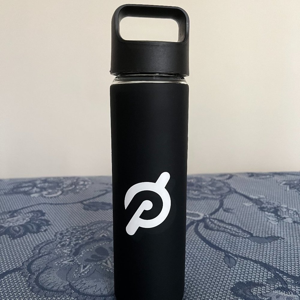 NEW with tags Peloton glass water bottle
